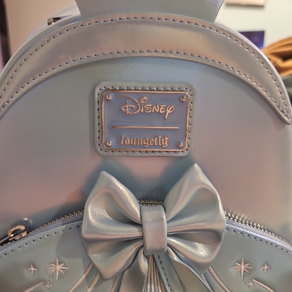 Cinderella Shiny Iridescent Cosplay Mini Backpack - Picture 3 of 7